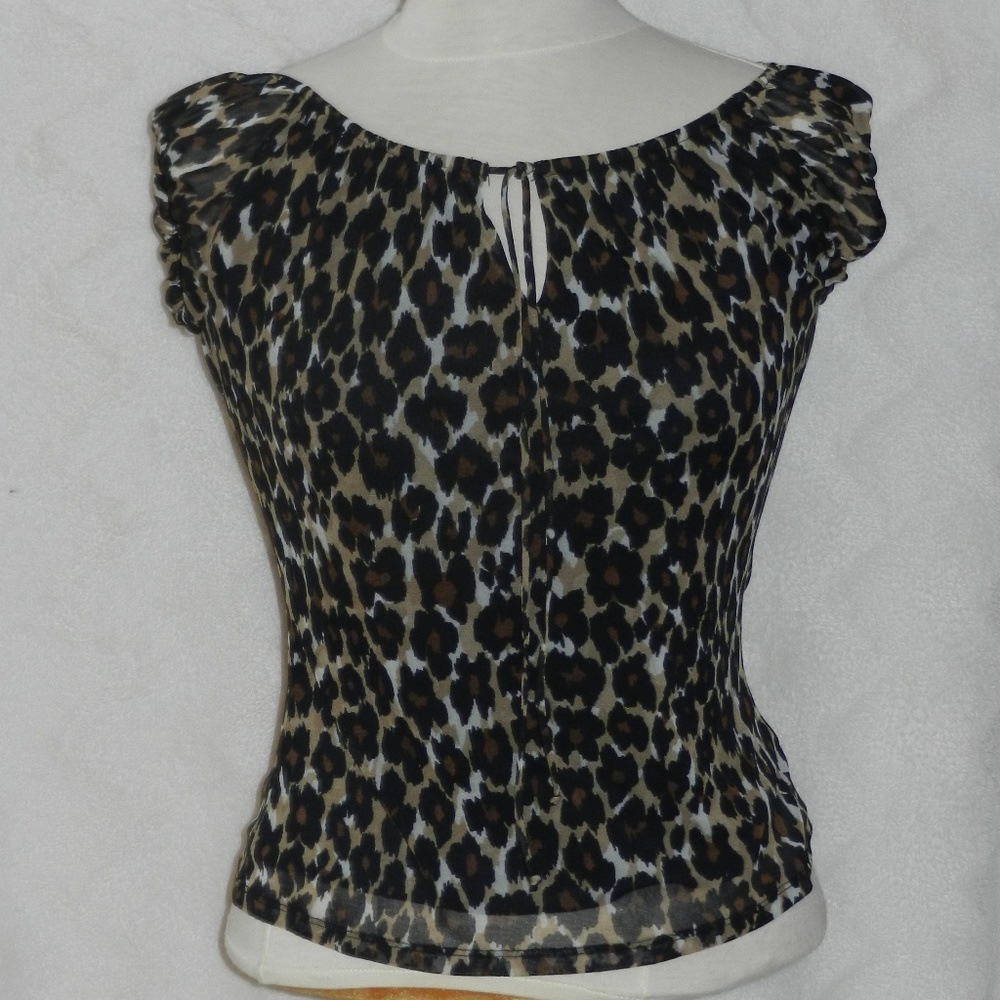 Express Animal Print Blouse